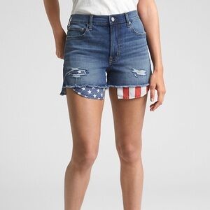Old Navy OG short High Rise Americana Denim Shorts